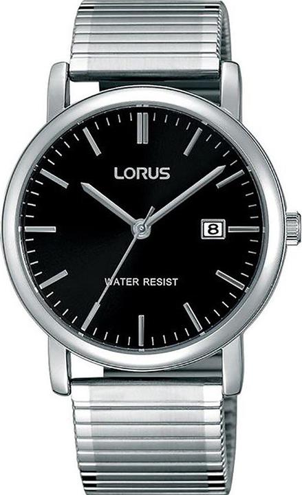 Lorus RG857CX5 Herrenuhr Zugband 38mm 3ATM (Analoguhr, 38 mm)
