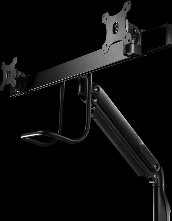 Immagine prodotto V7 Supporto A Molla A Gas Per Doppio Monitor (Tavolo, 27.01")