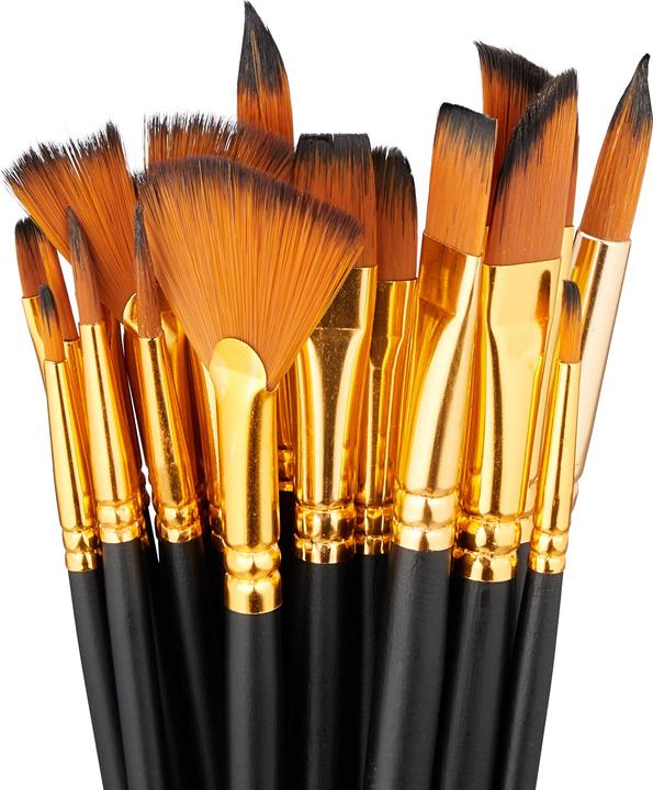 Actual product image Relaxdays 25-piece brush set (24 mm)