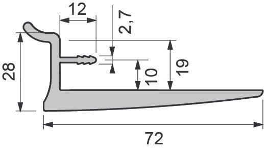 Produktbild OK-Line Bodenträger Wall System (1 Stk.)