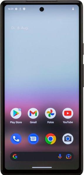 Produktbild Google Pixel 6a (128 GB, Chalk White, 6.10", SIM + eSIM, 12.20 Mpx, 5G)