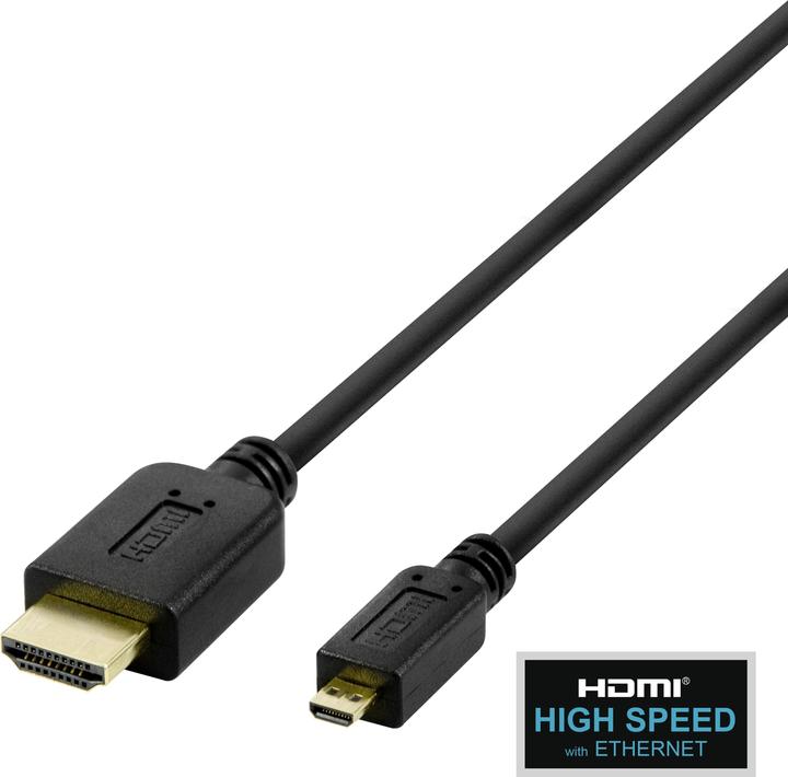 Image du produit Hama Foggia Black Cadre photo unique (2 m, HDMI)