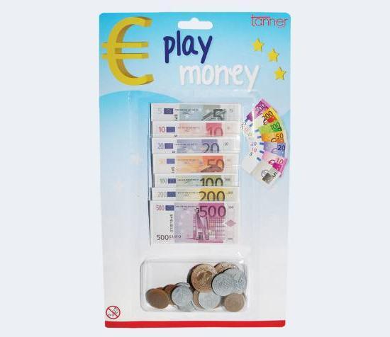 Actual product image Pinolino Euro play money