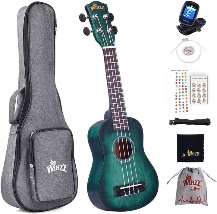 Winzz Set per principianti di ukulele (Soprano)