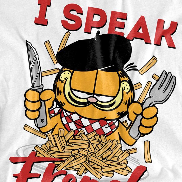 Immagine prodotto Garfield Speaking Love Maglietta Uomo (4XL)