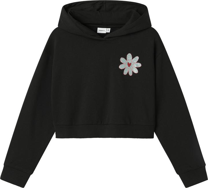 Name it Nkfkory Ls Crop Boxy Swe Wh Bru Ps Noos