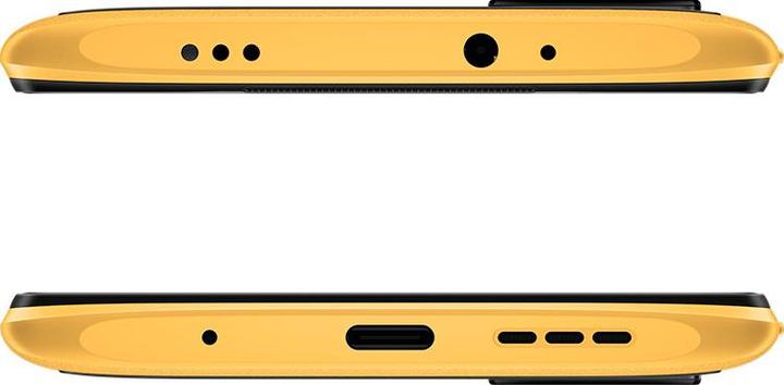Actual product image Xiaomi Poco M3 (64 GB, Yellow, 6.53", Dual SIM, 48 Mpx, 4G)