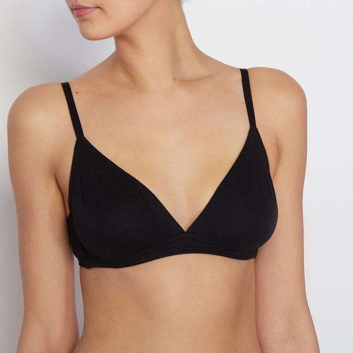 Image du produit La Redoute Collections Soutien-gorge triangle uni Cottone (80 C)