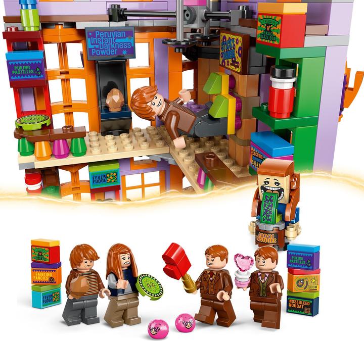 Produktbild LEGO Winkelgasse: Weasleys Zauberhafte Zauberscherze (76422, LEGO Harry Potter)