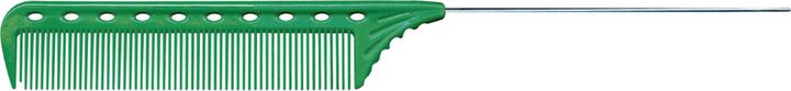 Actual product image Y.S. Park Handle comb no. 101 green 216 mm