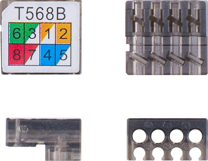 Produktbild Goobay Netzwerkkoppler (65 mm, 1 Stk.)