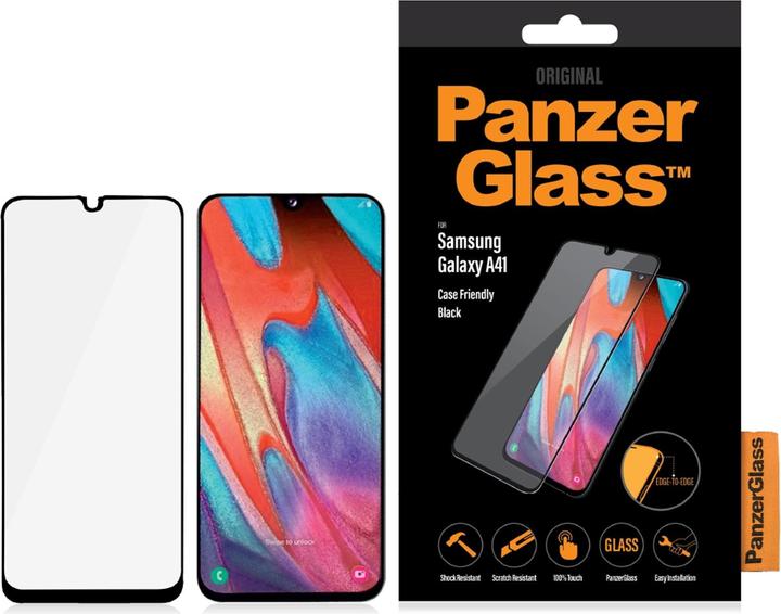 Actual product image PanzerGlass edge to edge (1 Piece, Samsung Galaxy A41)