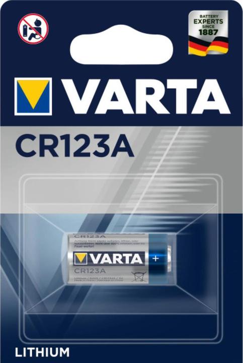 Immagine prodotto Varta Photo Lithium (1 pz., CR123A, 1480 mAh)