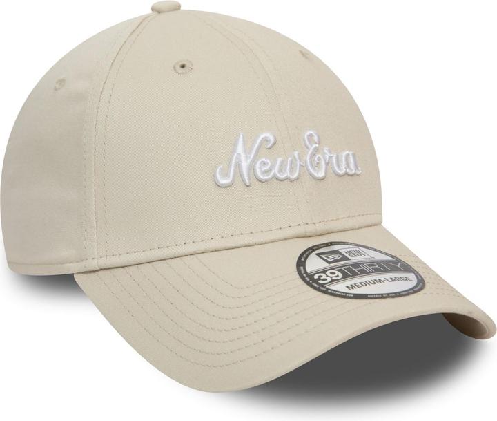 Produktbild New Era 39Thirty Stretch Cap - BRAND SCRIPT stone beige - L/ (L)