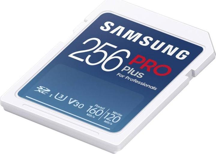 Immagine prodotto Samsung Scheda SD MicroSD SDXC PRO Plus 2021CL10 (256 GB, microSDXC, U3, UHS-I)