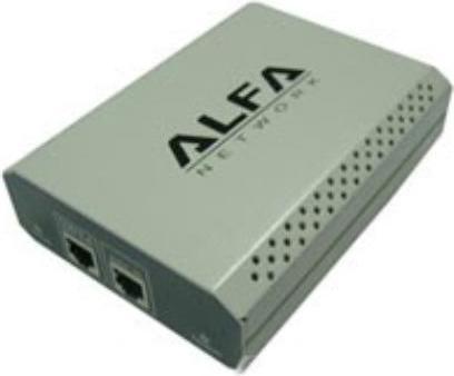 Alfa Network APOE48V INJECTOR - APOE-48V - 48 V PoE Basiseinheit (Injektor), 802.3af konform (802.3af (PoE), 50 W)