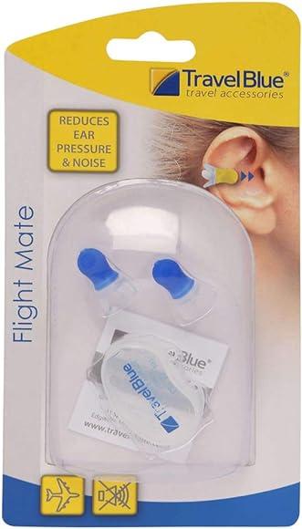 Image du produit Travel Blue Bouchons d'oreilles "Flight Mate" à compensation de pression bleu
