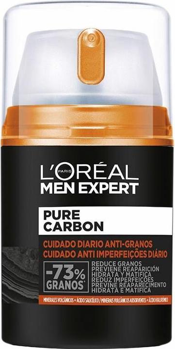 Actual product image L'Oréal Paris MEN EXPERT pure charcoal cuidado diario antigranos 50 ml (50 ml, Bath truffles)