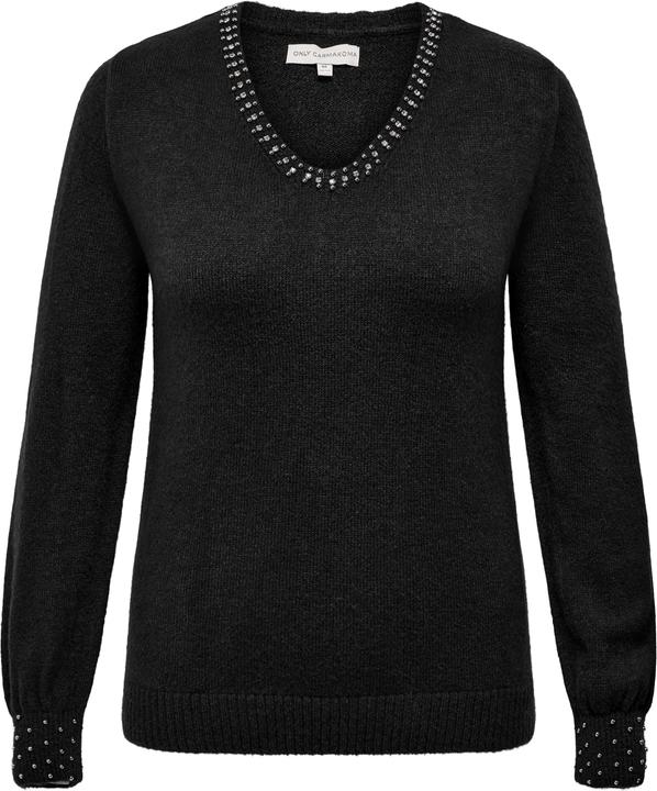Actual product image Only Curvy V-neck Knit Sweater (M)