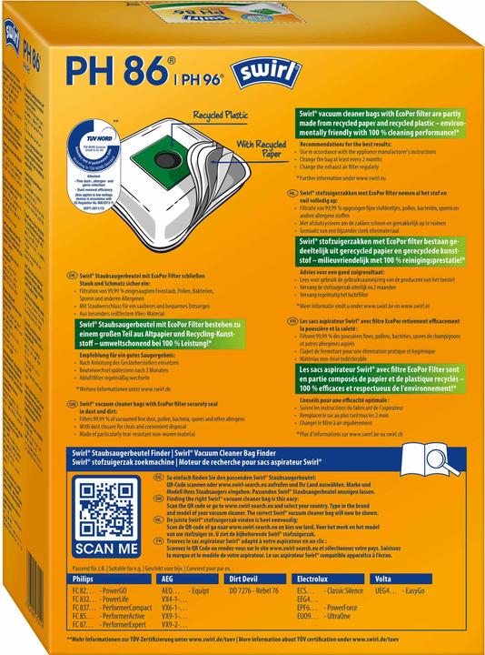 Produktbild Swirl PH 86 MicroPor (1 x)