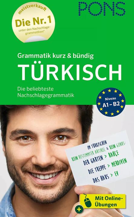 Produktbild Grammatik kurz & bündig Türkisch (Deutsch, Türkisch, PONS, 2023)