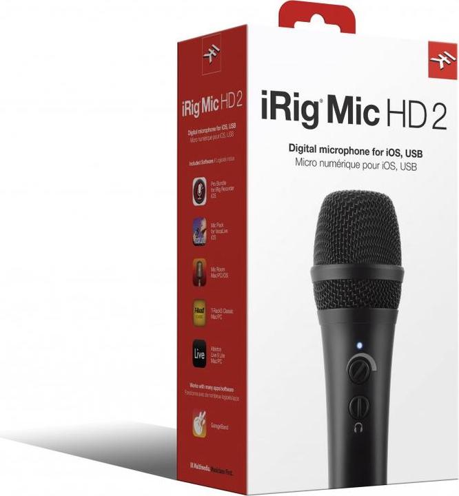 Produktbild IK Multimedia iRig HD 2 (USB, 30-pin, Lightning)