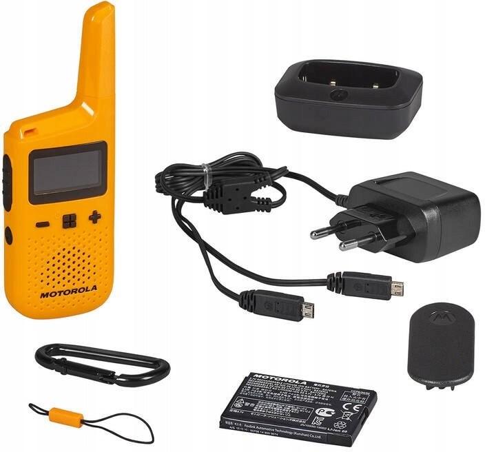 Immagine prodotto Motorola Walkie talkie T72, 16 canali, giallo (8 km)