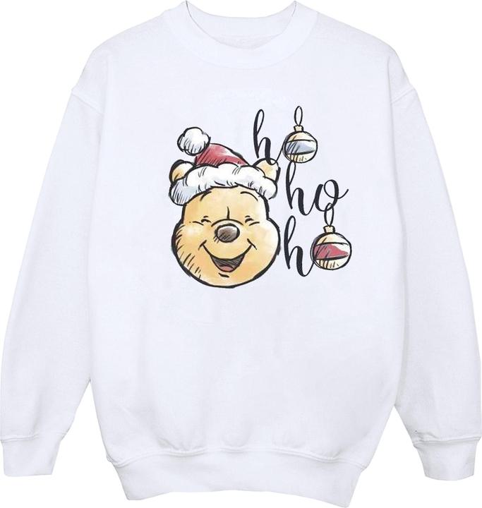 Disney Winnie The Pooh Ho Ho Ho Baubles Sweatshirt (S)