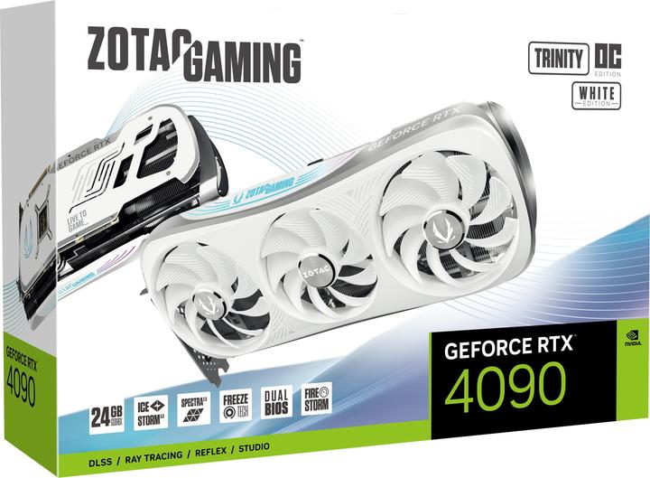 Produktbild Zotac GeForce RTX 4090 Trinity OC White Edition (24 GB)