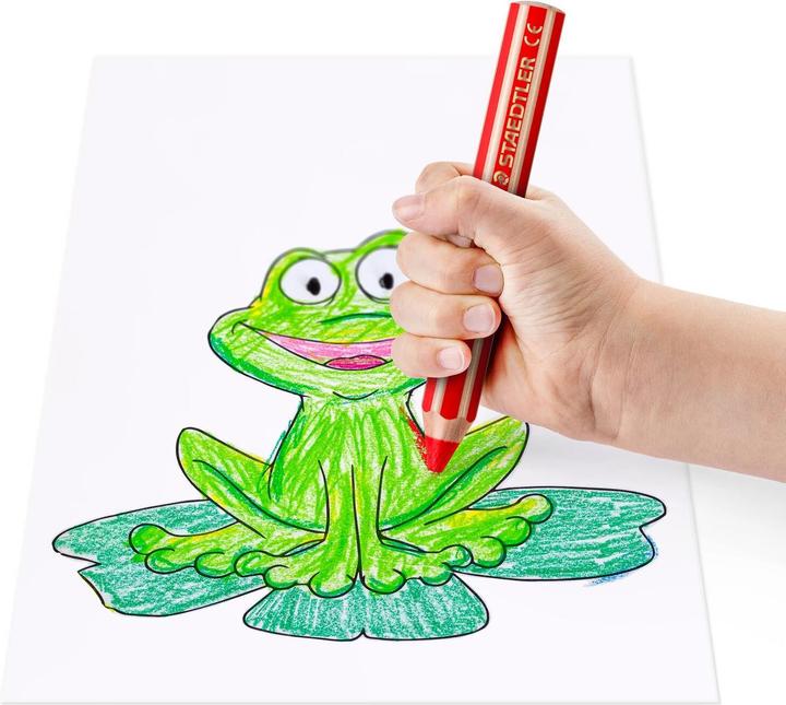 Productafbeelding Staedtler Krijt Noris jun 18ST (Veelkleurig, 18 x)