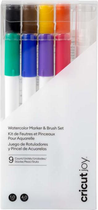 Actual product image Cricut Joy Watercolor markers 9-pack 1.0 (P)
