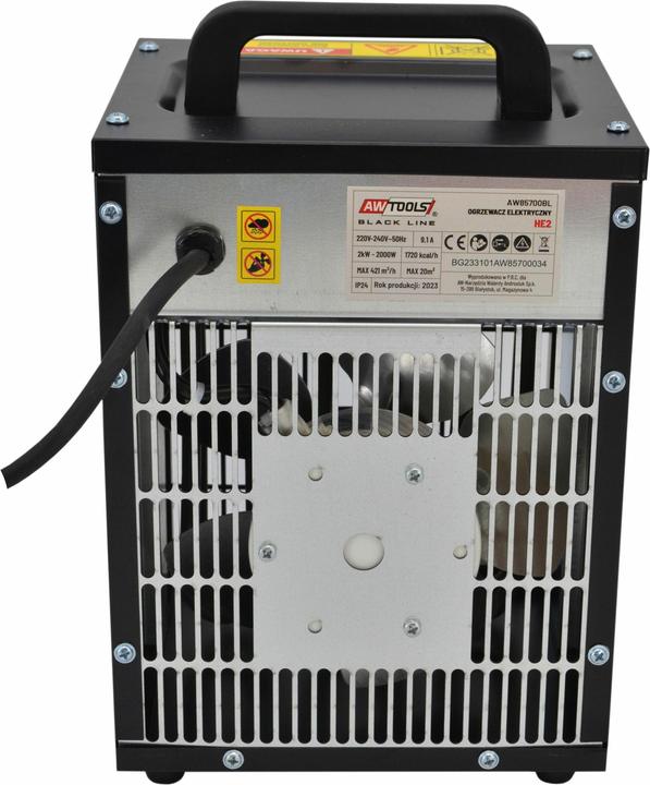 Actual product image GCS Aw Nagrzewnica Elektryczna 2kw