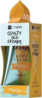 Hiskin Crazy Ice Cream Körpercreme Mango 200ml (Körpercreme, 200 ml)