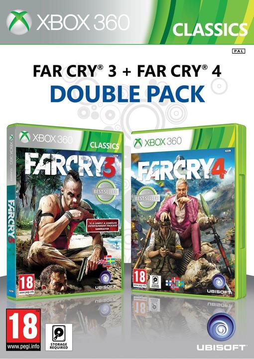 Produktbild Ubisoft Far Cry 3 Far Cry 4 (Double Pack) (Xbox 360)