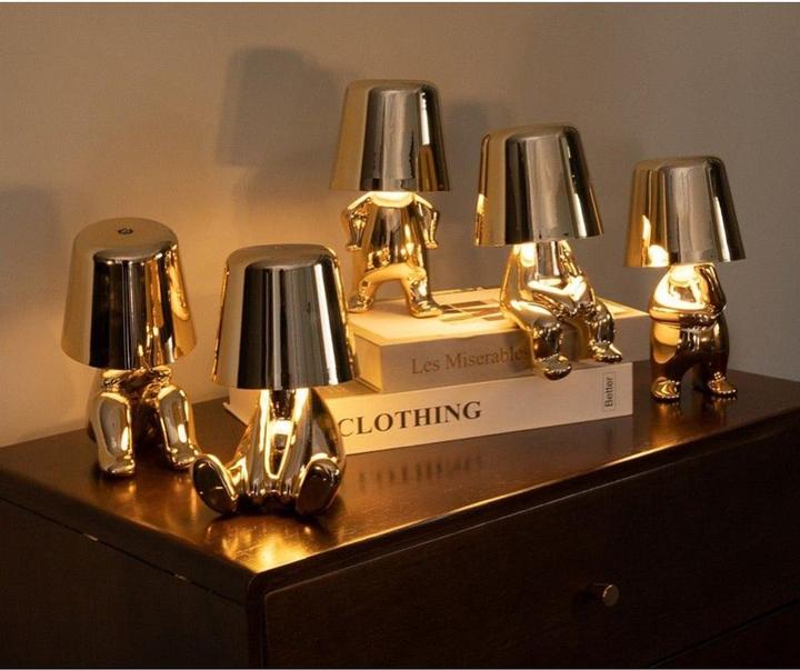 Produktbild OEM Lights for outdoor use Table lamp bedside GOLD MAN Art Deco standing (version 1) MLTL