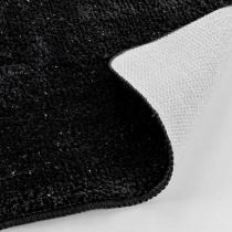 Produktbild Douceur D'intérieur Badematte, schwarz, 75x45x1, glatte Mikrofaser + f (45 x 75 cm)