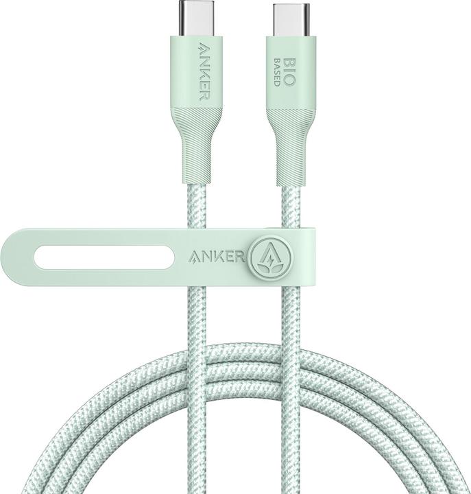 Immagine prodotto Anker Cavo 544 USB-C do USB-C Bio-Nylon 1,8m 140W zielony (1.80 m, USB 2.0, 140 W)