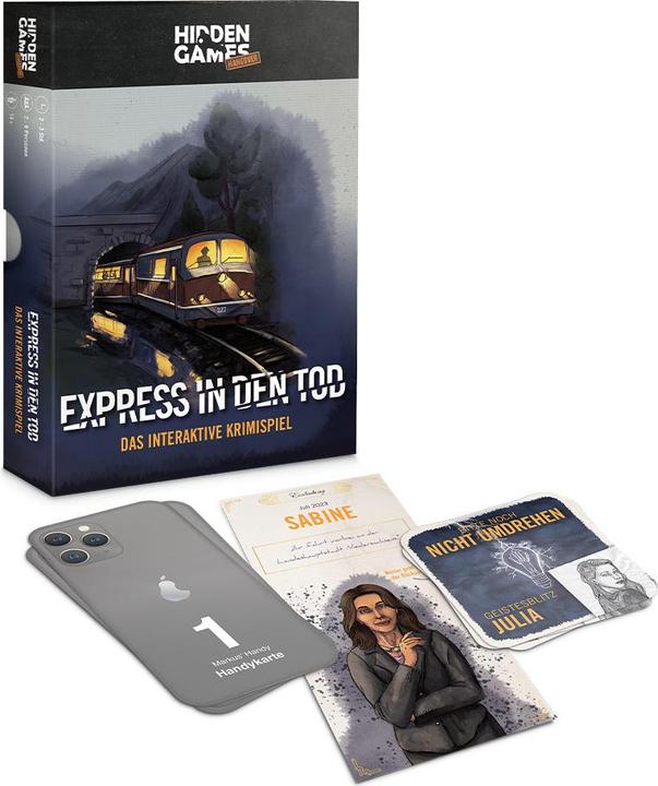 Image du produit Hidden Games Hangover - Express into Death - Jeu de piste sur le thème du crime (Allemand)