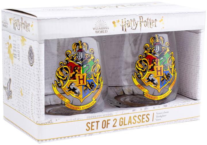 Actual product image Paladone Products HARRY POTTER - Blason de Poudlard - Set de 2 verres