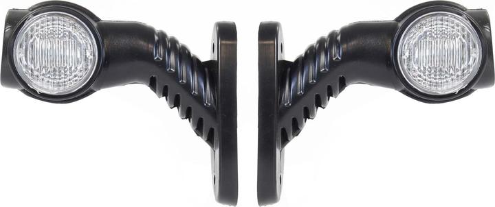 Image du produit Wiltec Feux de gabarit 2x4 LED 12V Forme ronde Feux d’encombrement Remorque Feux de position Auto