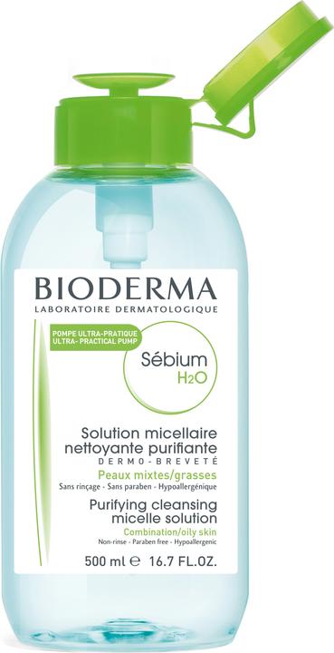 Image du produit Bioderma H2O Pompe Inversée (Eau micellaire, 500 ml)