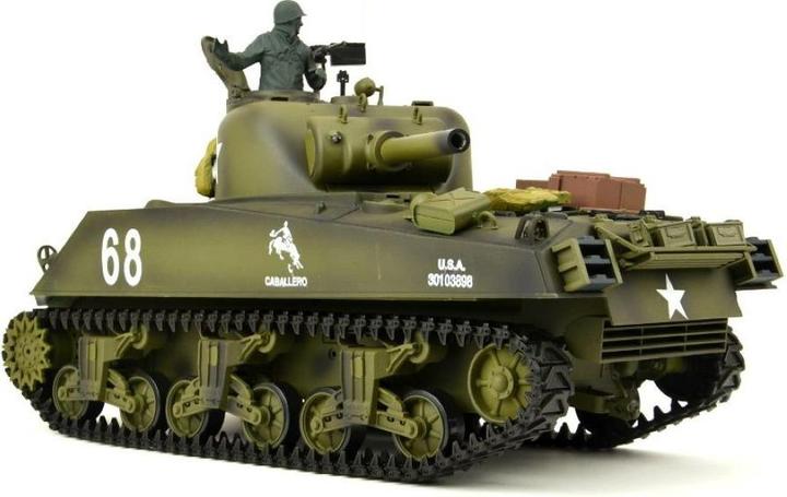 Image du produit Es-toys char RC US M4A3 Sherman, 1:16 (RTR Prêt à fonctionner)