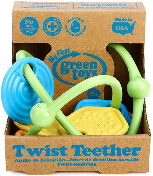 Actual product image Green Toys Green Toy Convolutional Teething Ring