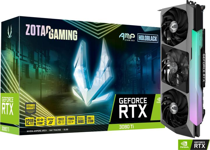 Image du produit Zotac GAMING GEFORCE RTX 3080 Ti AMP Extreme HOLO (12 Go)