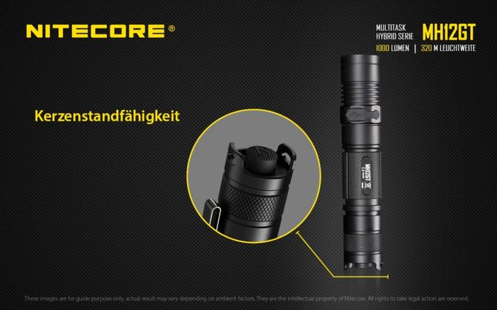 Image du produit Nitecore Mh12gt (13.92 cm, 1000 lm)