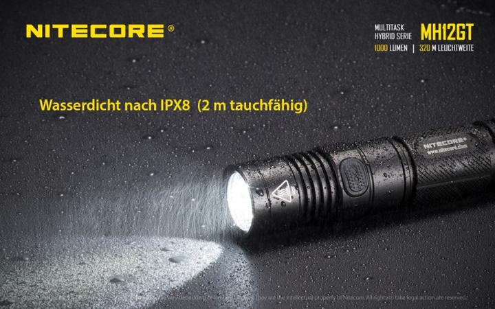 Image du produit Nitecore Mh12gt (13.92 cm, 1000 lm)