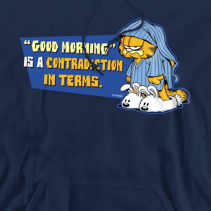 Immagine prodotto Garfield Contradiction In Terms Felpa con Cappuccio Uomo (S)