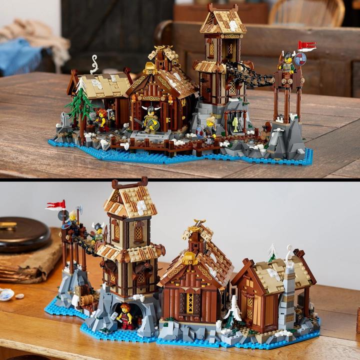 Produktbild LEGO Wikingerdorf (21343, LEGO Ideas, LEGO Seltene Sets)