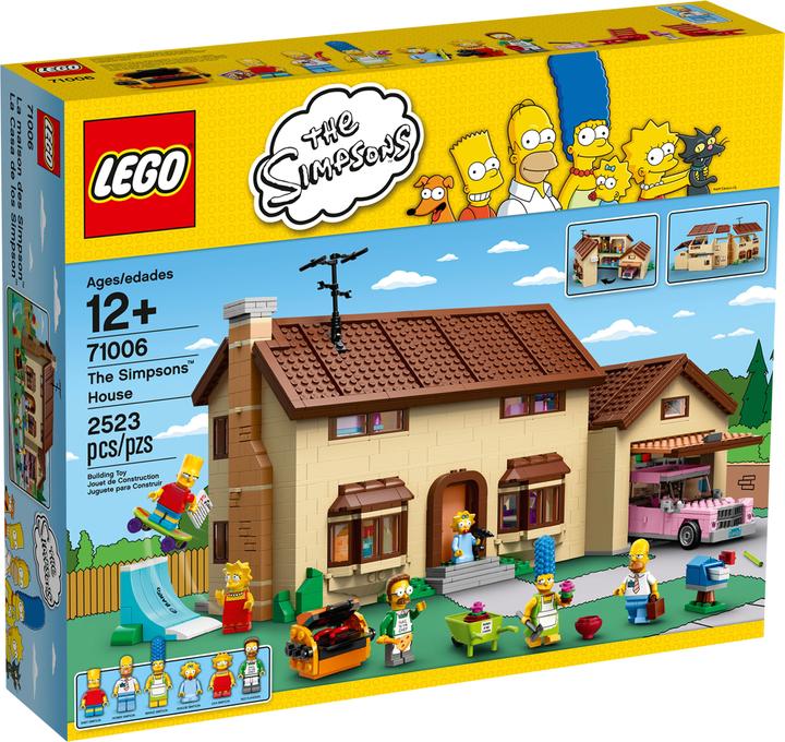 LEGO The Simpsons La casa dei Simpsons (71006, Set LEGO rari)