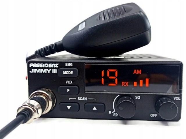 Produktbild President Jimmy III AM/FM CB radio Black (AM, FM)